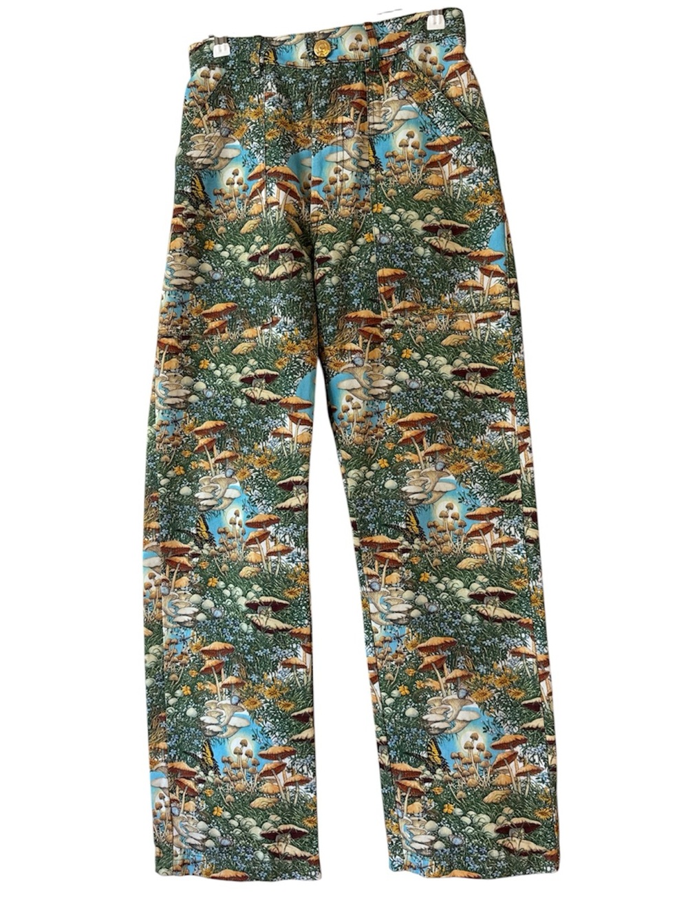 Big Bud Press Fungi Fantasy Workpants XS NWOT